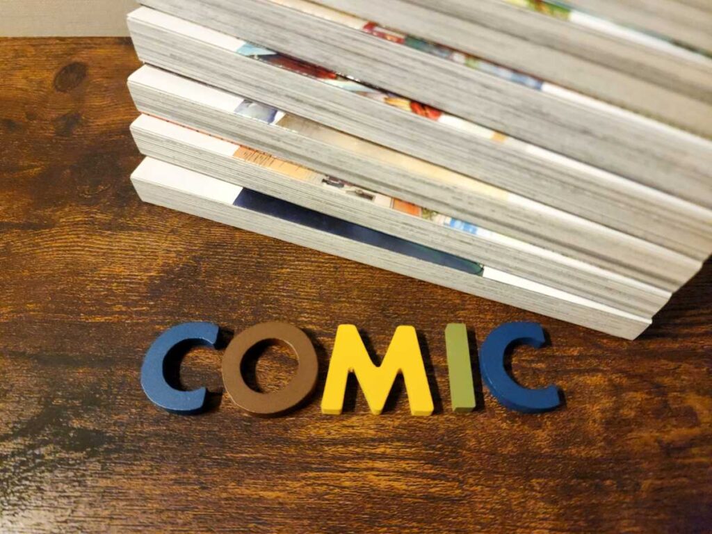 スマホで漫画を読むイメージ ウイルス感染のリスク