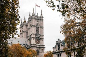 ロンドンの街並み(英語を使う世界のイメージ)