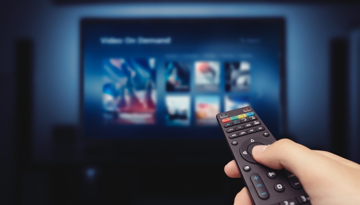 フル☆アニメTVを家のテレビで見るイメージ